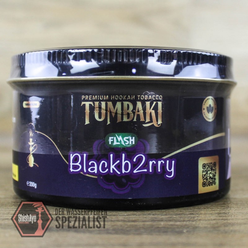 Tumbaki Tobacco • Blackb2rry Flash 200gr.