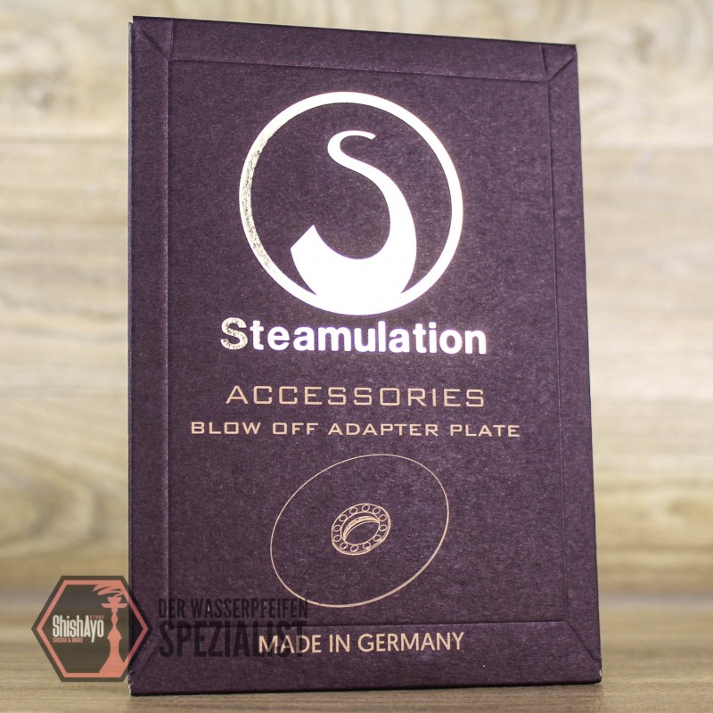 Steamulation • Blow Off Adapter Waterfall Plate
