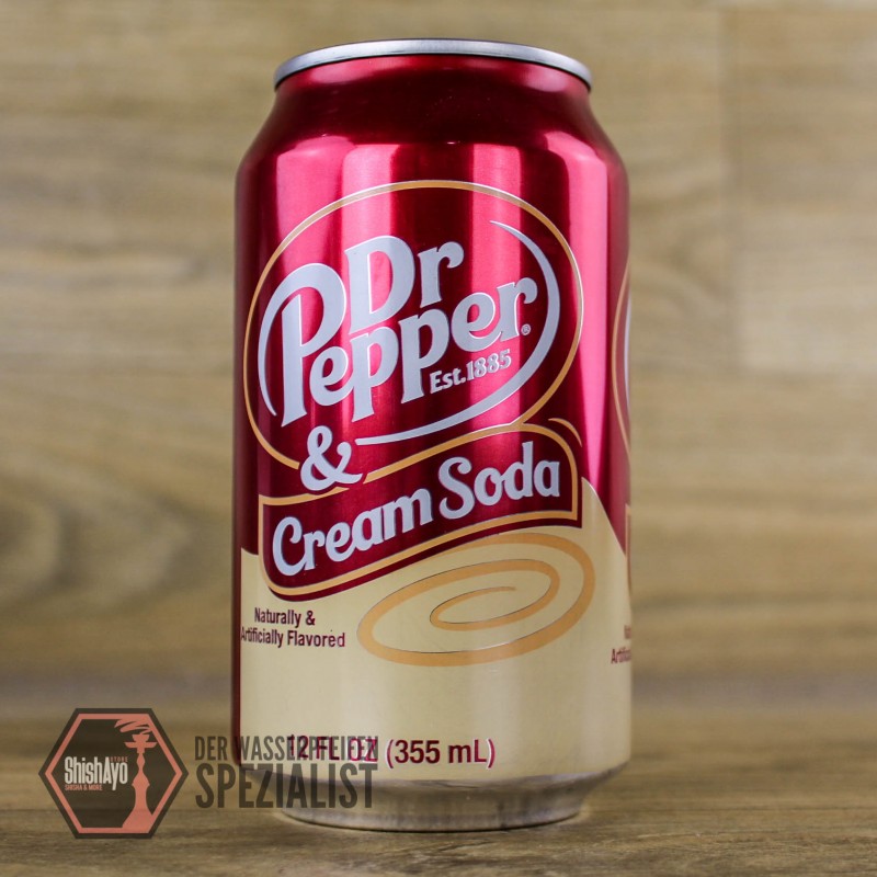 Dr Pepper • Cream Soda 355ml.