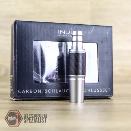 Invi • Schlauchanschluss - Set Alu- Carbon 18/8 Anthrazit