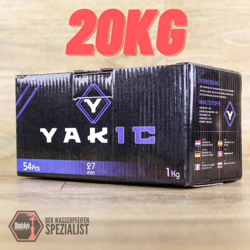 Yakic Cube • 27 mm Kohle 20KG