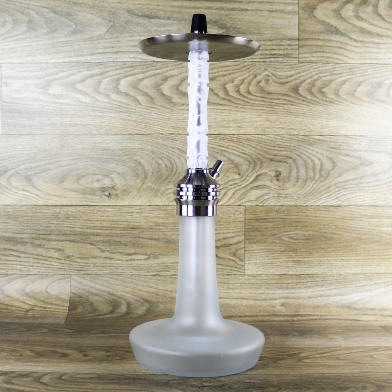 Moze Shisha  • Varity Lounge Silver- Frosted - Wavy Frosted