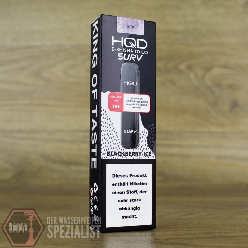 HQD Europe • Blackberry Ice 20mg/ml 600er