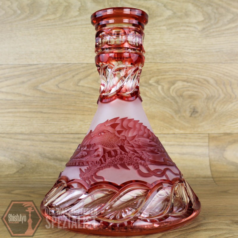 Caesar Crystal Bohemia • Cone Ouroboros Red