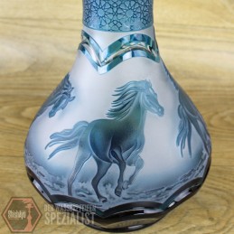 Caesar Crystal Bohemia • Drop Arabic Horse Azure