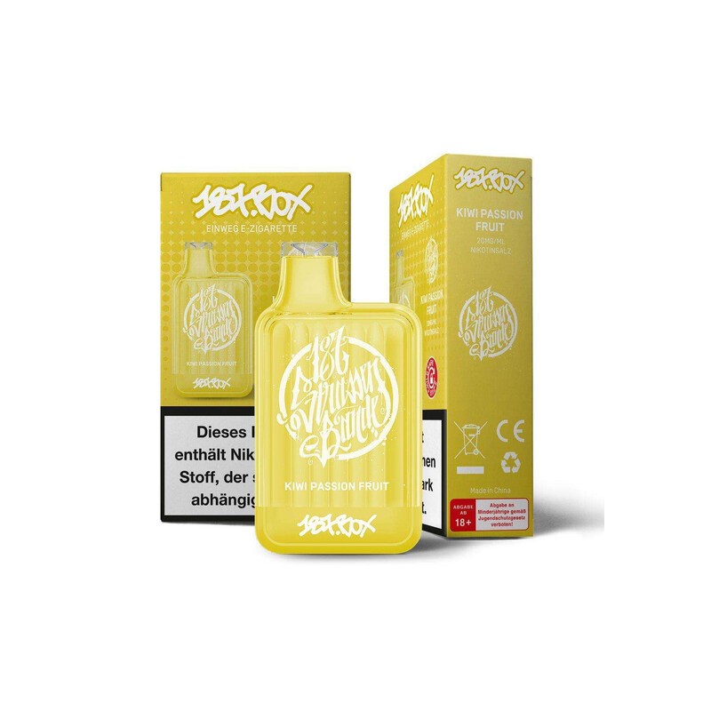 187 Tobacco  • Box Vape Kiwi Passionfruit 20mg/ml