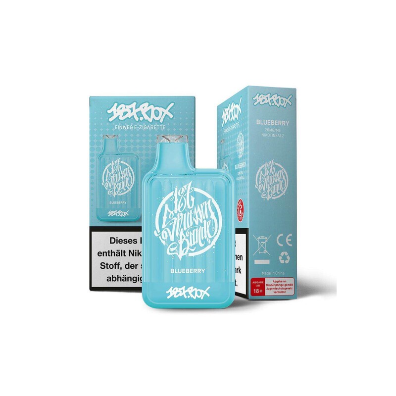 187 Tobacco  • Box Vape Blueberry 20mg/ml