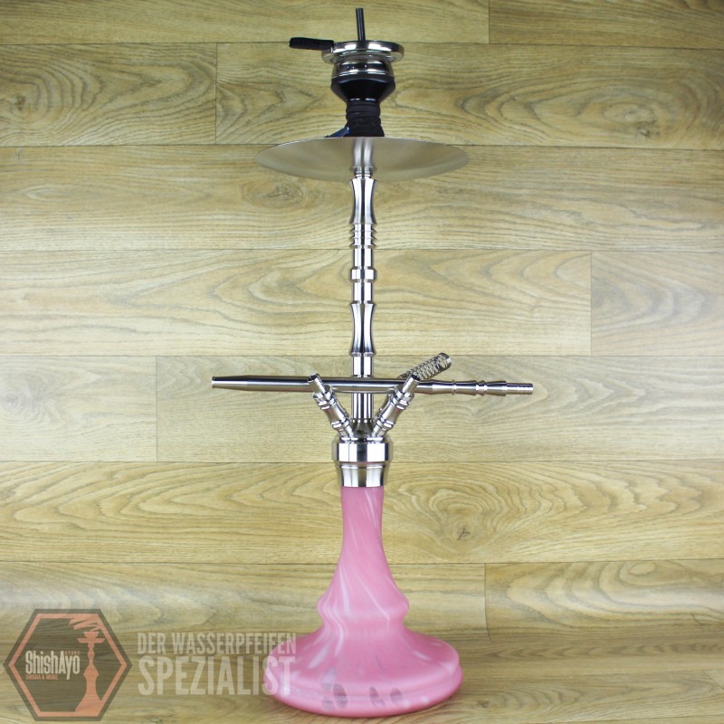 Jookah • Stainphony No.07 Big Steel-Pink/White Jookah • Stainphony No.07 Big Steel-Pink/White