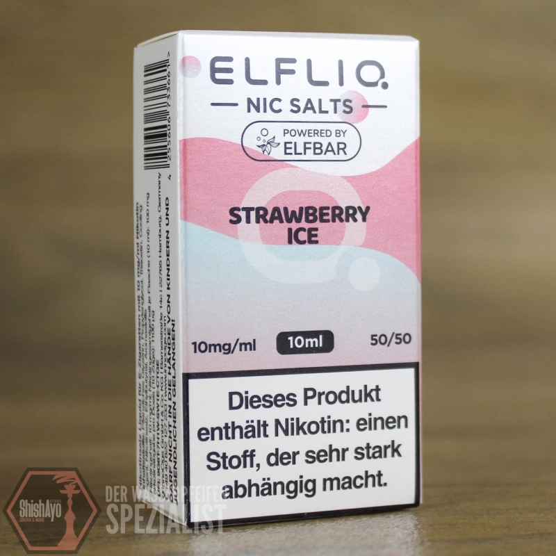 ELFLIQ • Strawberry Ice 10ml 10mg/ml ELFLIQ • Strawberry Ice 10ml 10mg/ml