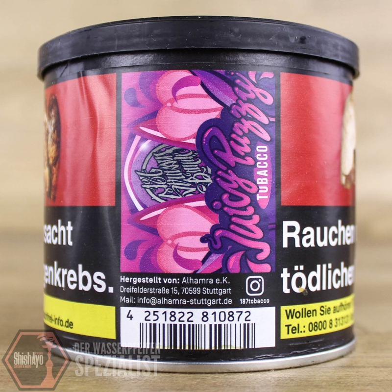 187 Tobacco • Juicy Puzzy 200gr. 187 Tobacco • Juicy Puzzy 200gr.