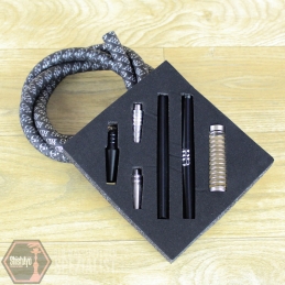 CRT • Mundtstück + Schlauch Limited Edition V2A Set Schwarz