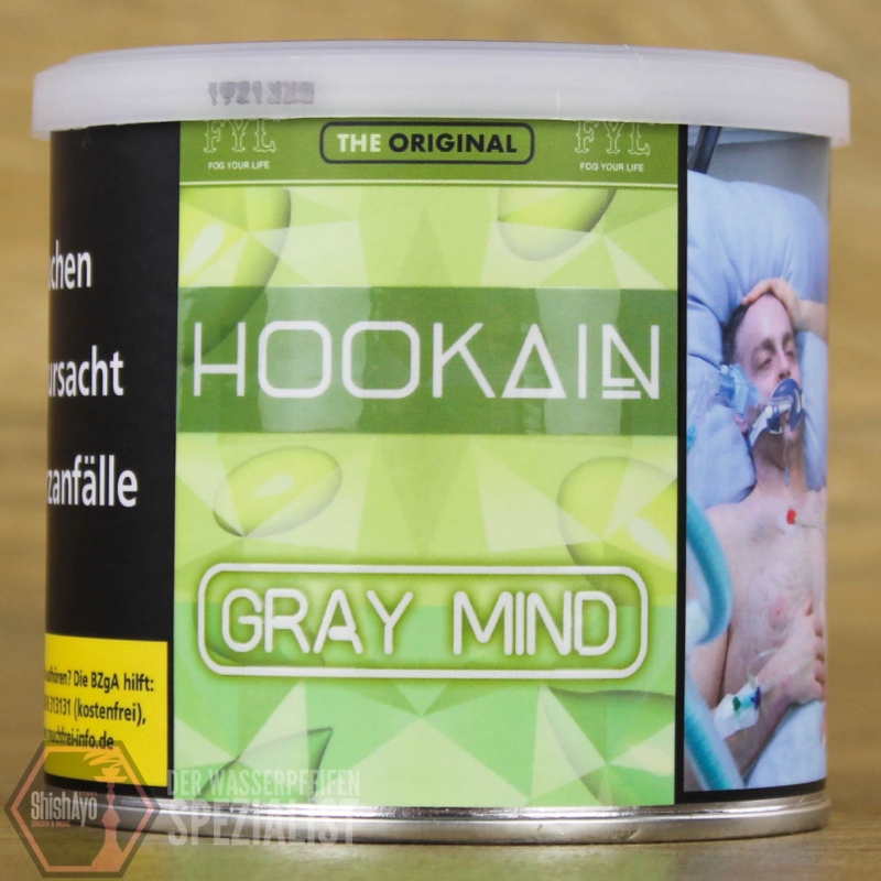 Hookain • Gray Mind 200gr. Hookain • Gray Mind 200gr.