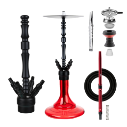 Jookah • Aluriium NR. 03 Big Size - Black/Red