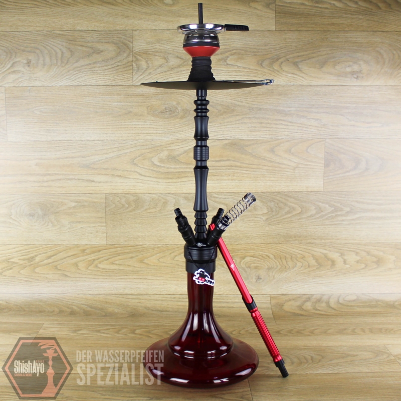 Jookah • Aluriium NR. 03 Big Size - Black/Red Jookah • Aluriium NR. 03 Big Size - Black/Red